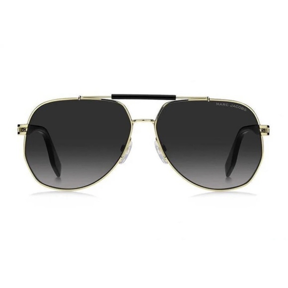 NWT Marc Jacobs Gold Aviator Sunglasses - Picture 3 of 3